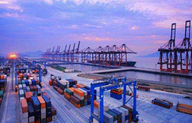 交通运输：全国港口集装箱吞吐量环比增长13.2%